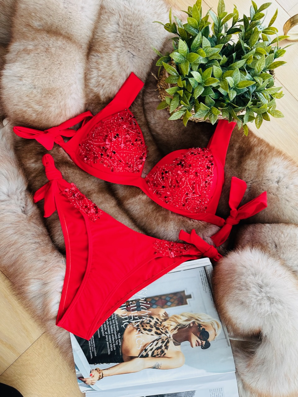 Bikinis "Luxury red"